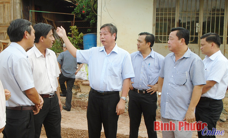 QL13 đoạn qua xã Lộc Thái thi công xong trước ngày 20-7