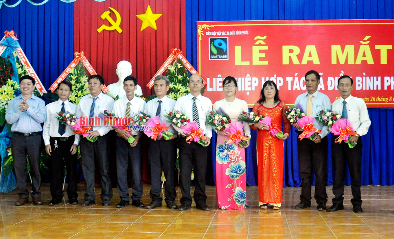 Ra mắt Liên hiệp hợp tác xã điều Bình Phước