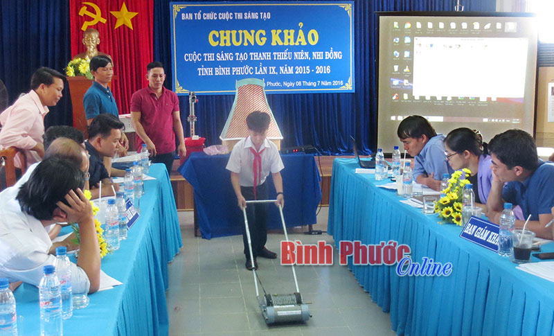 Một học sinh tiểu học ở Phước Long đoạt giải ba cuộc thi sáng tạo thanh thiếu niên và nhi đồng toàn quốc