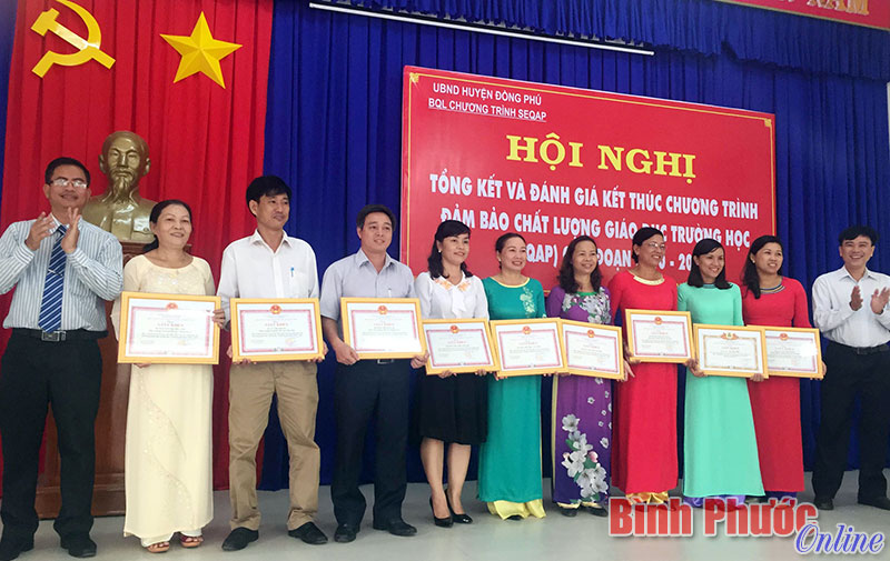  3 tỷ 316,06 triệu đồng thực hiện Chương trình SEQAP