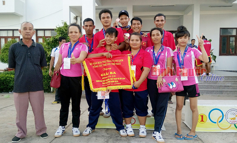 Bình Phước giành hạng 4 toàn đoàn giải thể thao đồng bào dân tộc Chăm 2016