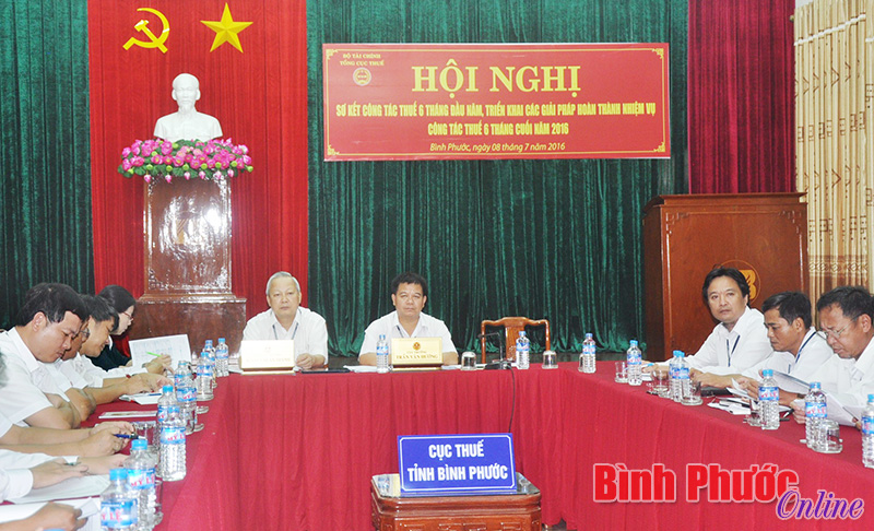 6 tháng, Bình Phước thu ngân sách nhà nước tăng trên 10% so với cùng kỳ