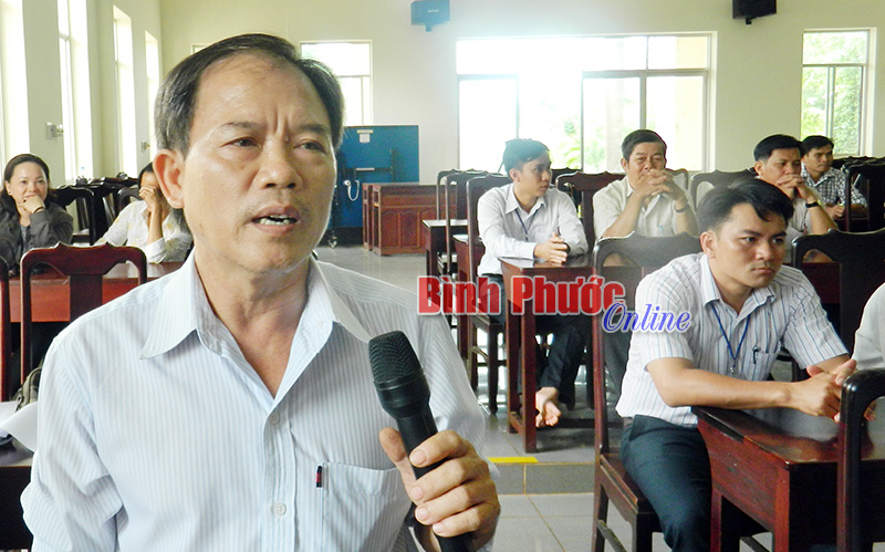 Đại biểu Quốc hội tiếp x&uacute;c cử tri Đồng Xo&agrave;i, Lộc Ninh, Hớn Quản