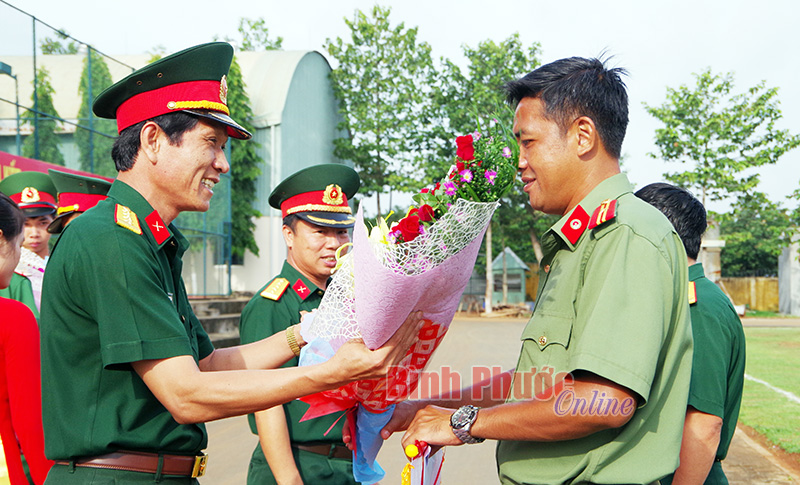 Binh đoàn 16 giao lưu thể thao với các lực lượng vũ trang trên địa bàn tỉnh Bình Phước