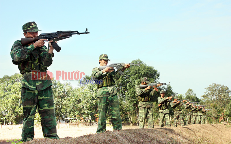 Trung đo&agrave;n 736 n&acirc;ng cao chất lượng huấn luyện, sẵn s&agrave;ng chiến đấu