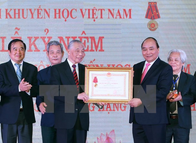 Thủ tướng dự kỷ niệm 20 năm th&agrave;nh lập Hội Khuyến học Việt Nam