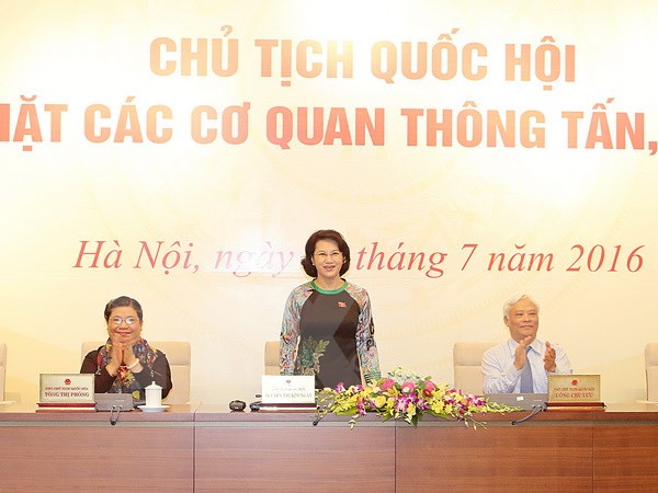 Chủ tịch Quốc hội th&ocirc;ng tin về hoạt động của Quốc hội kh&oacute;a XIV