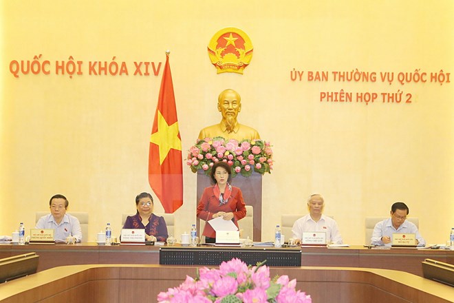 Ủy ban Thường vụ Quốc hội kh&oacute;a XIV khai mạc phi&ecirc;n họp thứ hai