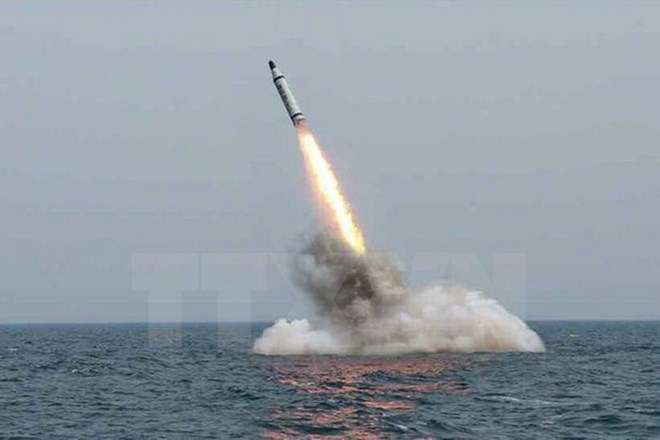 Nhân lúc lãnh đạo G20 đang họp, Triều Tiên phóng 3 quả tên lửa đạn đạo