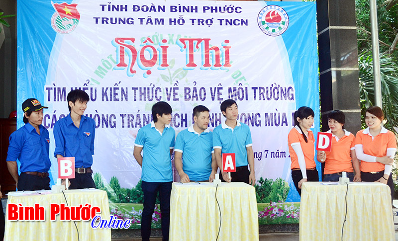 Tuyên truyền phòng, chống sốt xuất huyết ở KCN Chơn Thành