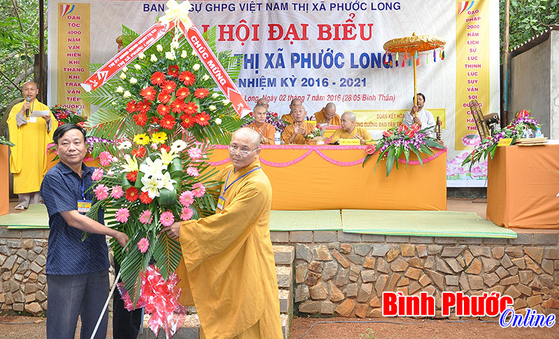 Đại hội đại biểu Phật gi&aacute;o thị x&atilde; Phước Long lần thứ IV