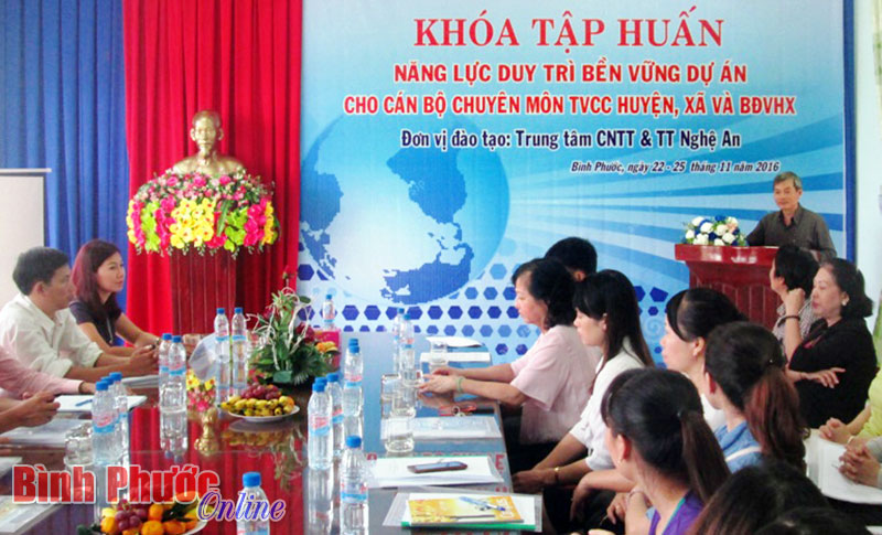 39 học viên tập huấn chuyên môn thư viện công cộng