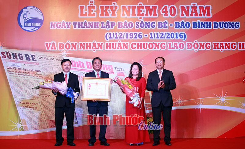 Kỷ niệm 40 năm th&agrave;nh lập B&aacute;o S&ocirc;ng B&eacute; - B&aacute;o B&igrave;nh Dương