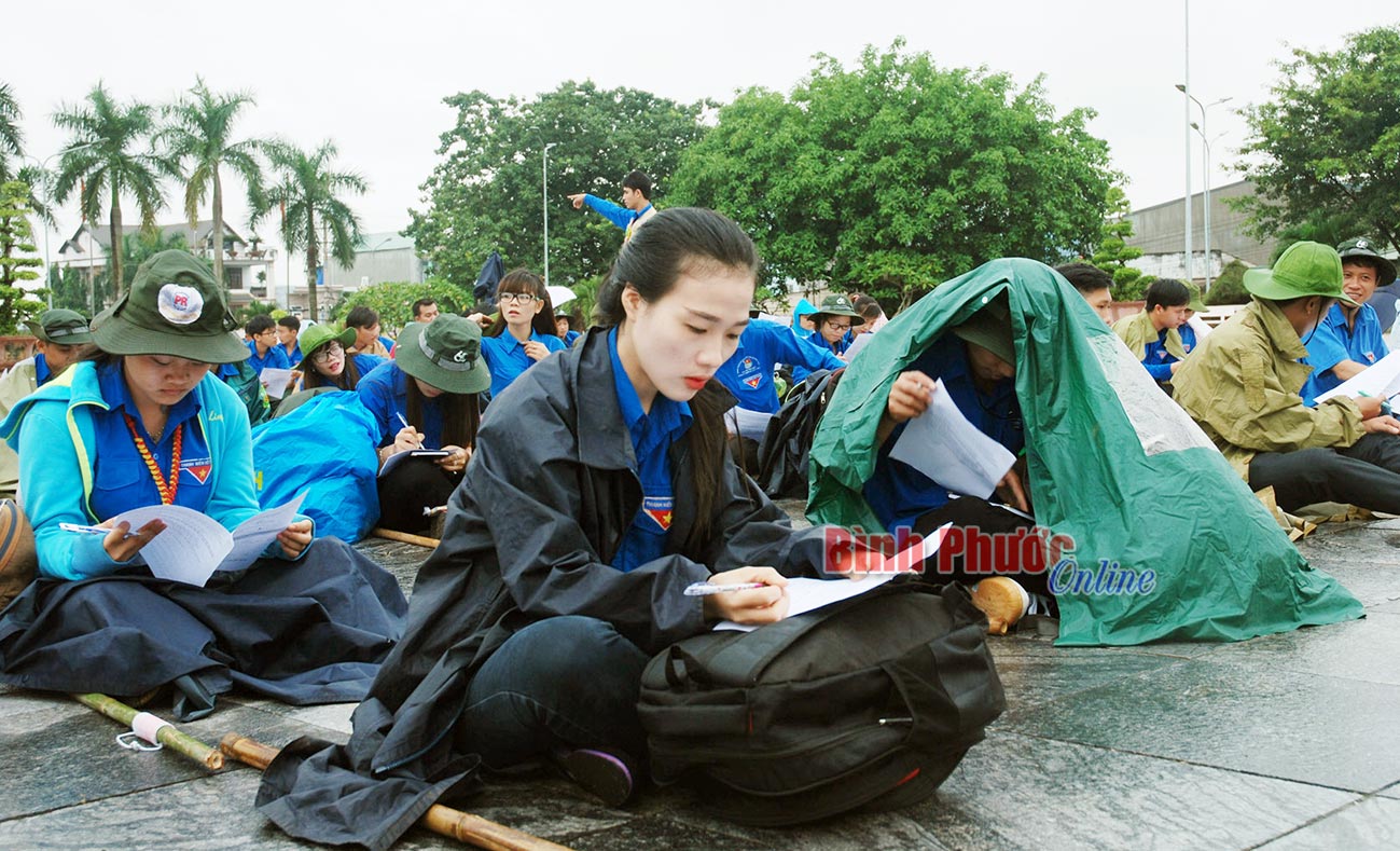 Hội trại huấn luyện: Nâng cao kỷ luật, kỹ năng thanh niên
