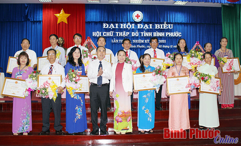 Đại hội đại biểu Hội Chữ thập đỏ tỉnh B&igrave;nh Phước lần thứ IV