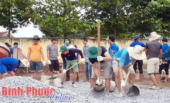 Dấu ấn công trình thanh niên chào mừng 20 năm tái lập tỉnh