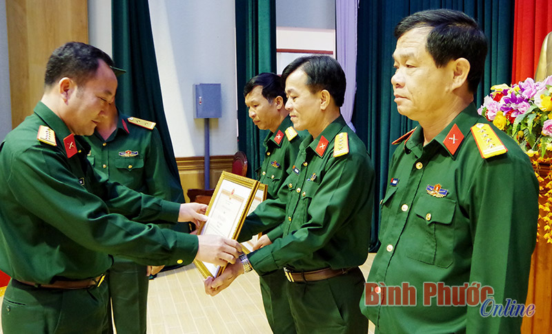 Binh đo&agrave;n 16 tổng kết c&ocirc;ng t&aacute;c qu&acirc;n sự, quốc ph&ograve;ng năm 2016