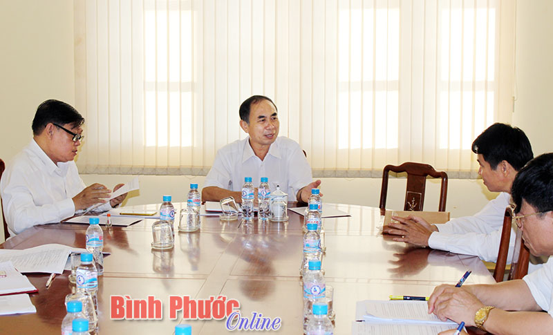 Giải quyết vướng mắc thực hiện kế hoạch kỷ niệm 20 năm t&aacute;i lập tỉnh