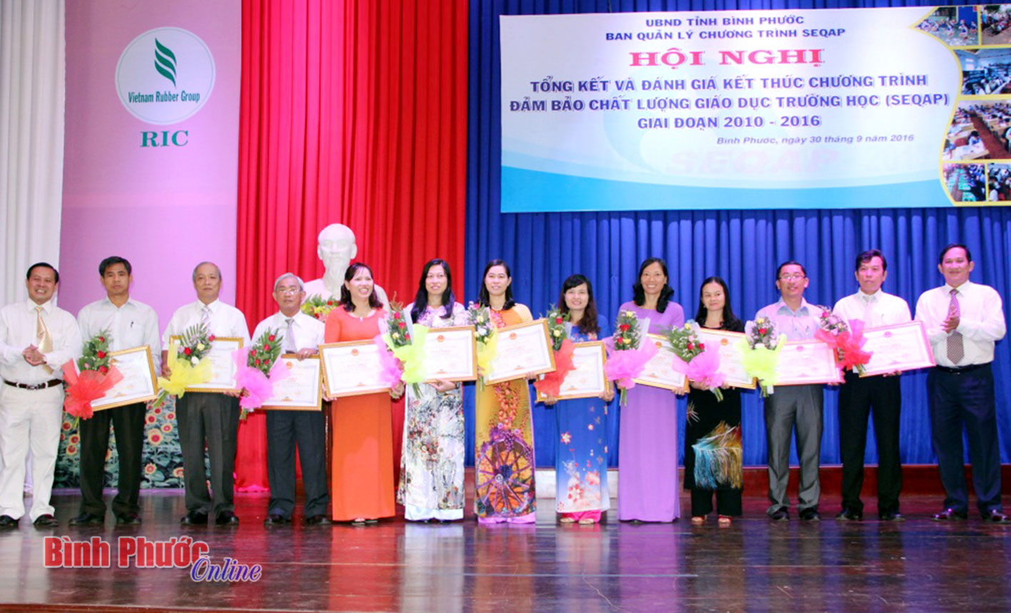 Tổng kết chương trình đảm bảo chất lượng giáo dục trường học
