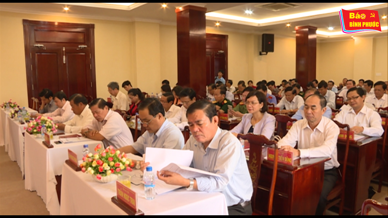 [Video] Hội nghị lần thứ 5 Ban Chấp hành Đảng bộ tỉnh