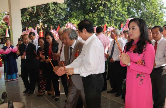 Lễ giỗ lần thứ 87 cụ Ph&oacute; bảng Nguyễn Sinh Sắc