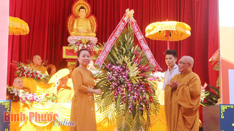 Kỷ niệm 20 năm th&agrave;nh lập Gi&aacute;o hội Phật gi&aacute;o B&igrave;nh Phước