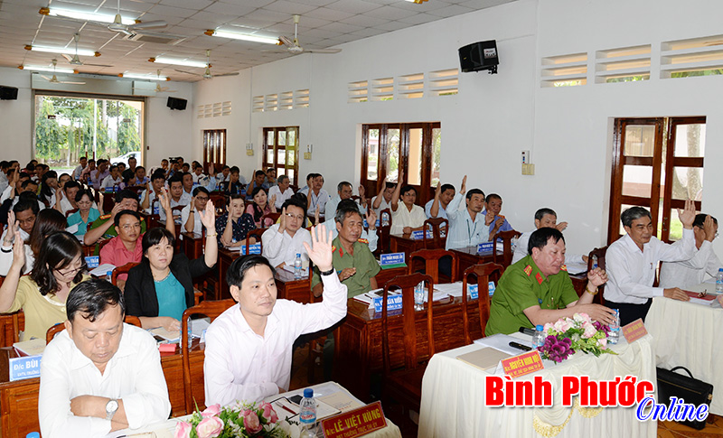 Năm 2016, thị x&atilde; B&igrave;nh Long c&oacute; 21/22 chỉ ti&ecirc;u đạt