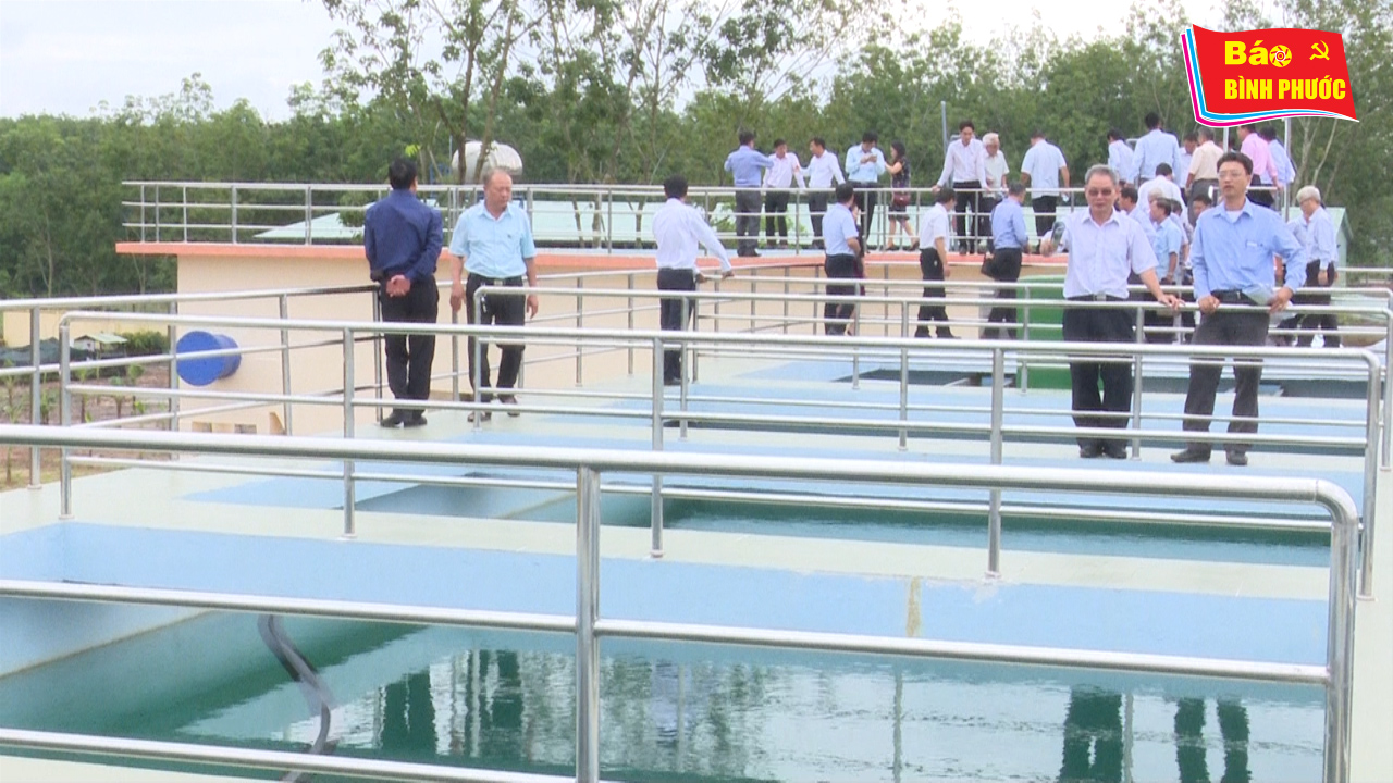 [Video] Khánh thành nhà máy nước Chơn Thành