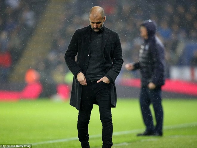 Man City thua thảm trước Leicester: Nguy thật rồi Pep Guardiola
