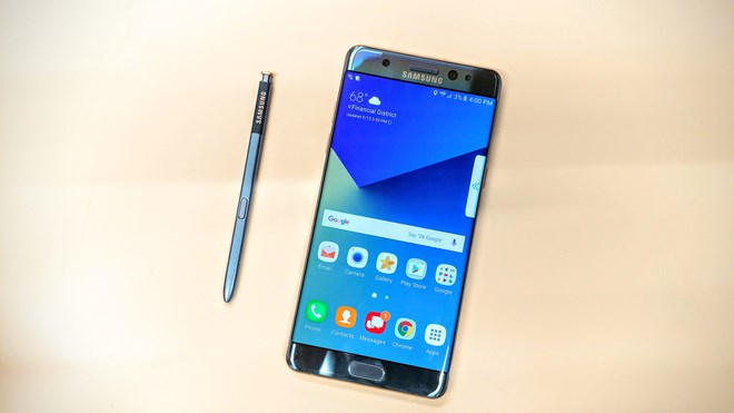 Samsung quyết định đình chỉ sản xuất điện thoại Galaxy Note 7