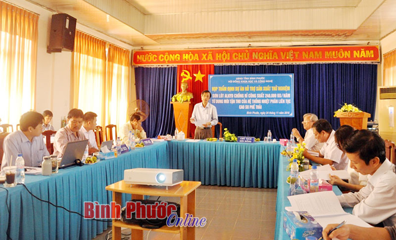 Sẽ có thêm 1 sản phẩm từ nhiệt phân cao su phế thải