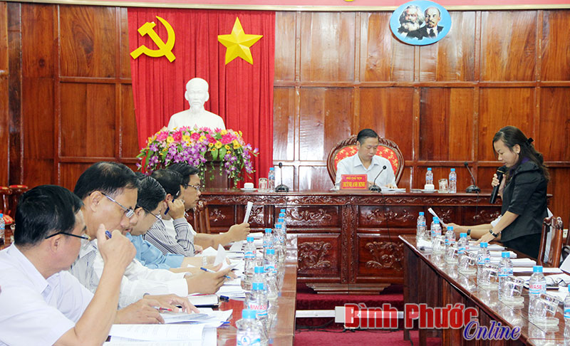 Thẩm định bảng gi&aacute; đất tỉnh B&igrave;nh Phước giai đoạn 2015-2019