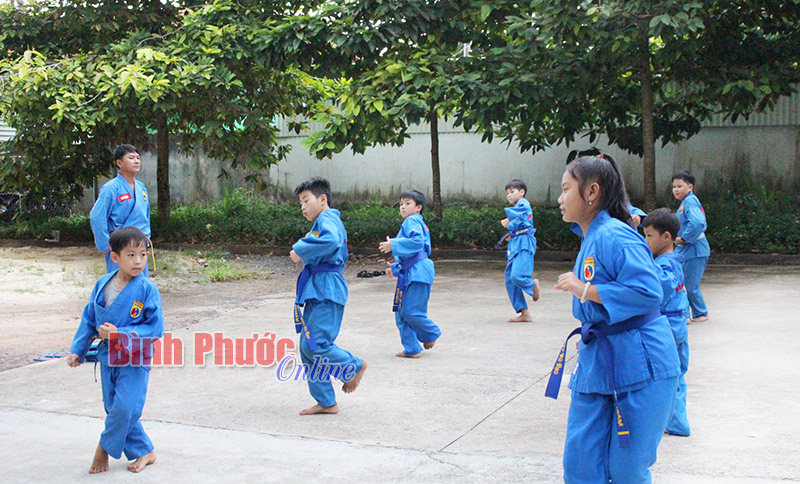 Sức bật của vovinam ở Lộc Ninh