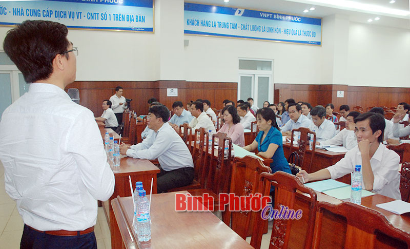 Tập huấn ứng dụng ch&iacute;nh phủ điện tử