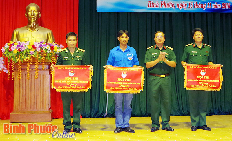 Binh đoàn 16 thi cán bộ Đoàn giỏi