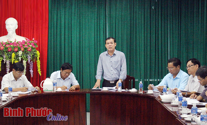 Thường trực HĐND tỉnh gi&aacute;m s&aacute;t tại thị x&atilde; Phước Long