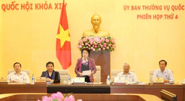 Bế mạc Phi&ecirc;n họp thứ Tư của Ủy ban Thường vụ Quốc hội kh&oacute;a XIV