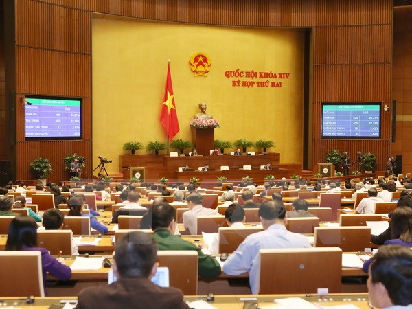 Quốc hội th&ocirc;ng qua dự thảo Nghị quyết về th&iacute; điểm cấp thị thực điện tử