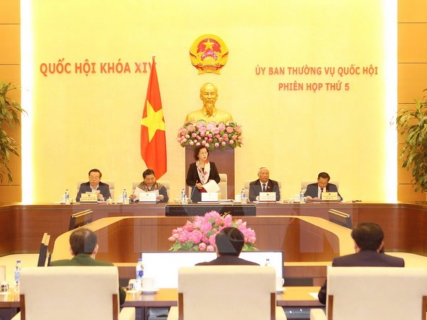 Khai mạc Phi&ecirc;n họp thứ 5 Ủy ban Thường vụ Quốc hội kh&oacute;a XIV