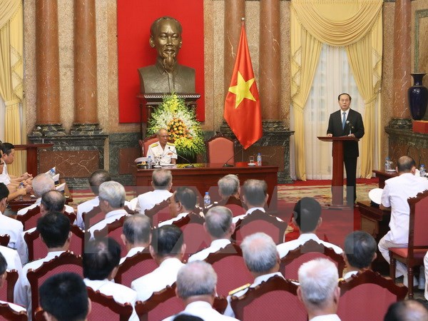 Ph&aacute;t huy truyền thống Lữ đo&agrave;n 125 Hải qu&acirc;n anh h&ugrave;ng