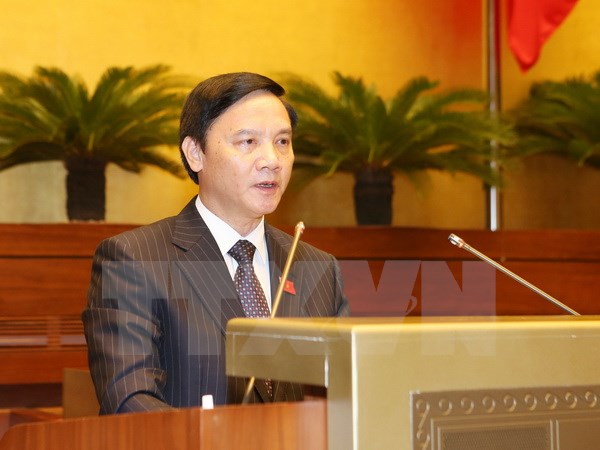 Tr&igrave;nh ba dự &aacute;n Luật tại kỳ họp thứ 2, Quốc hội kh&oacute;a XIV