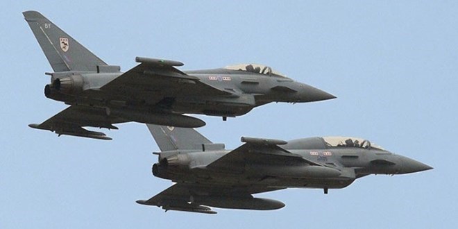 Máy bay chiến đấu Anh sẽ bay qua khu vực tranh chấp ở Biển Đông