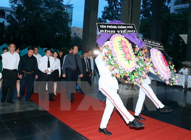 Lễ truy điệu nguy&ecirc;n Ph&oacute; Chủ tịch Hội đồng Bộ trưởng Nguyễn Văn Ch&iacute;nh