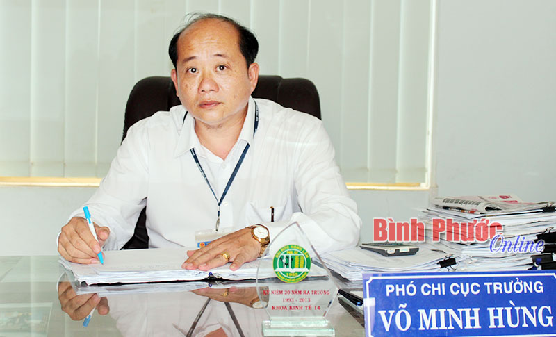 C&aacute;n bộ thuế V&otilde; Minh H&ugrave;ng c&oacute; nhiều s&aacute;ng kiến