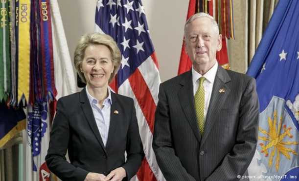 Đức đồng ý chia sẻ gánh nặng với Mỹ trong khuôn khổ NATO