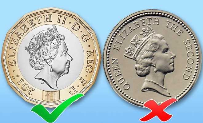 Anh lưu hành đồng xu 1 bảng mới "an toàn nhất thế giới"