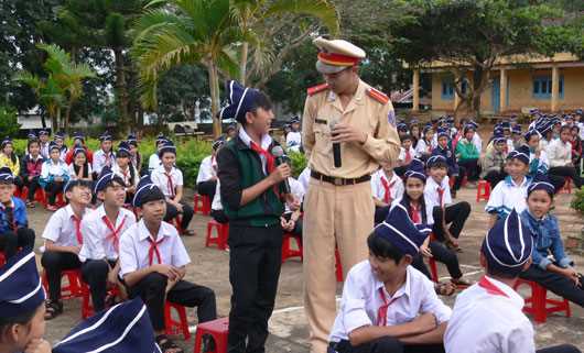 Bảo đảm trật tự an toàn giao thông trong trường học