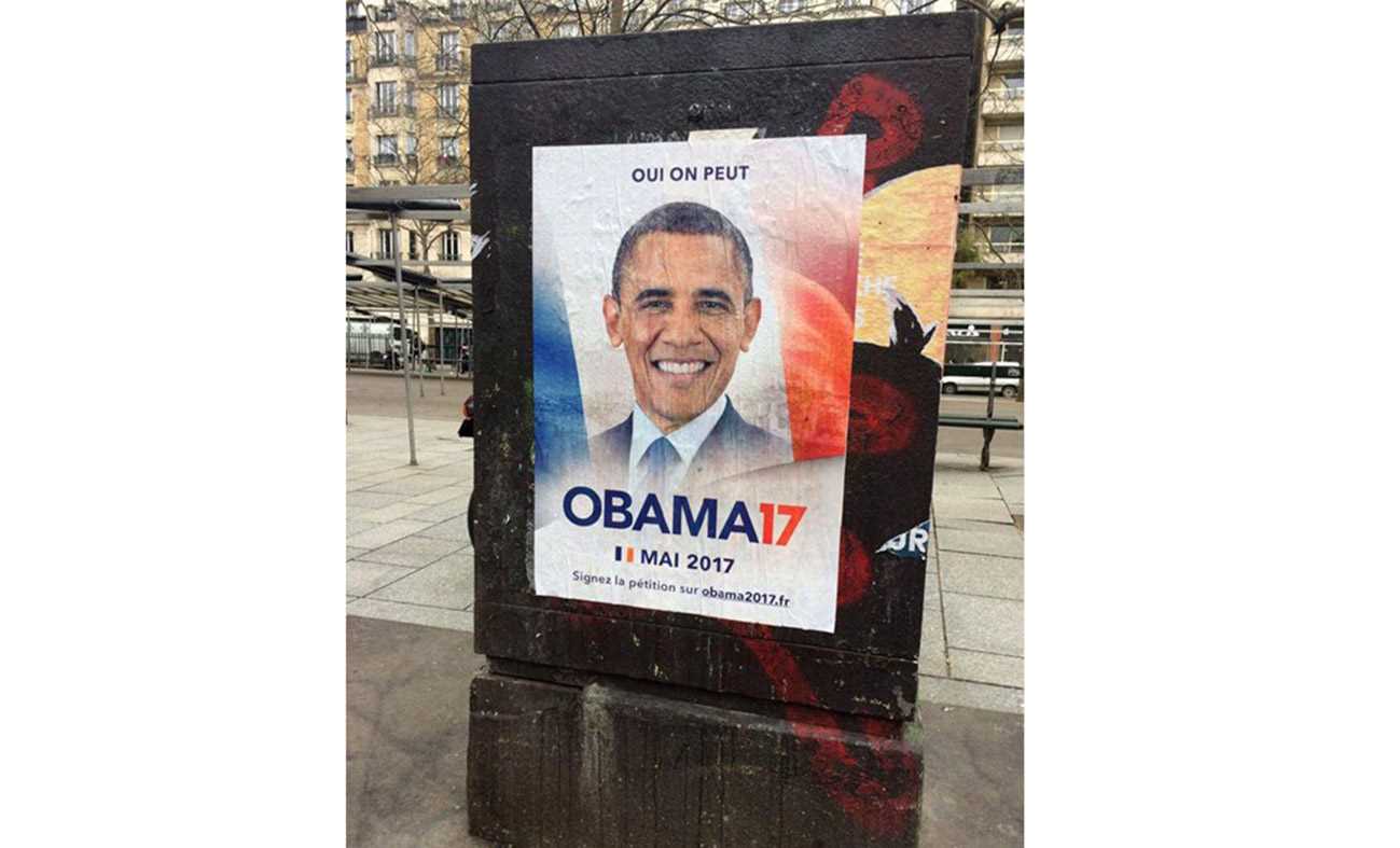 Mời ông B.Ô-ba-ma làm Tổng thống Pháp!