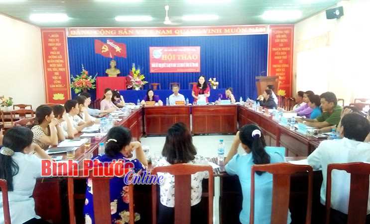 Hội thảo về c&ocirc;ng t&aacute;c t&ocirc;n gi&aacute;o tại B&ugrave; Đăng