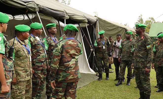 Binh sỹ 13 nước châu Phi tham gia tập trận chung tại Rwanda